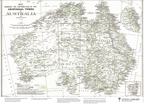 Tindale map