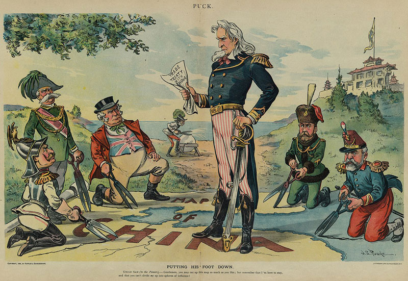 Uncle Sam put his foot down